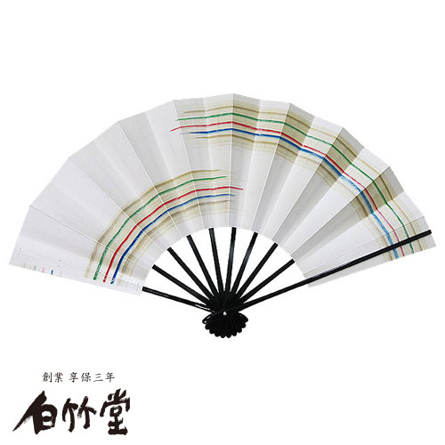 楽天市場】舞扇子 ＜ひかり＞ 黒塗 9寸5分 紙箱セット 日本舞踊 新舞踊