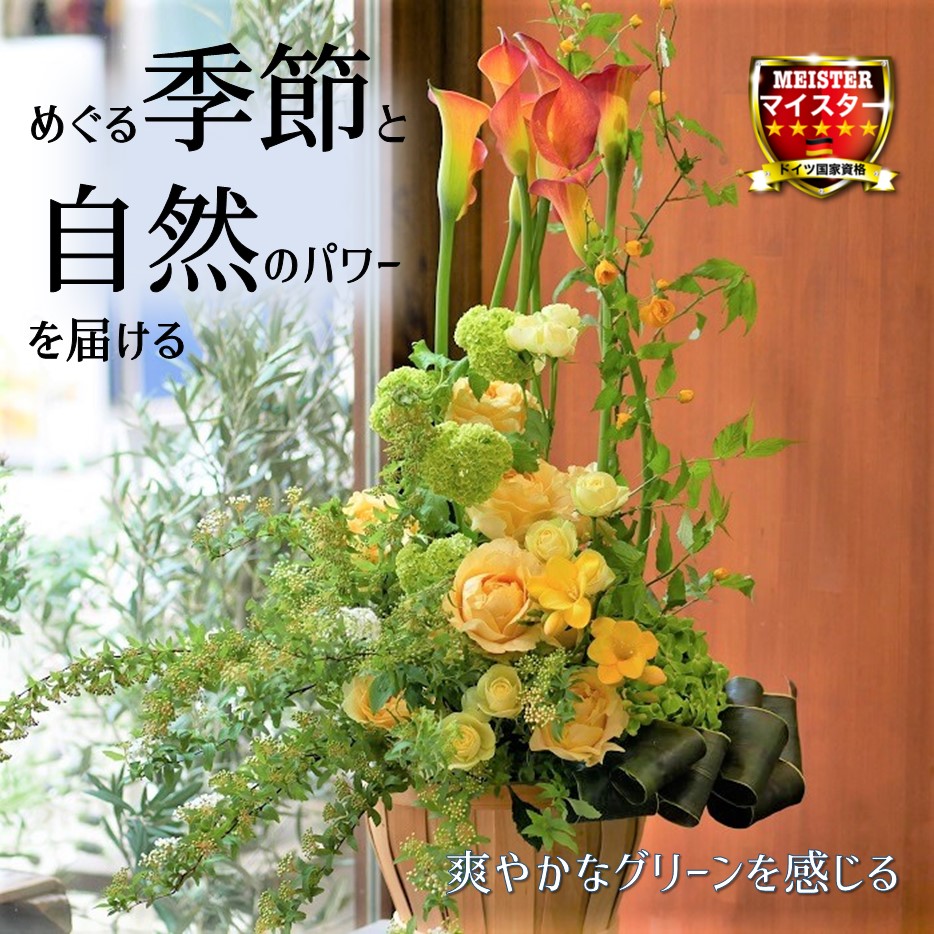 御花 申し合わせ 花 可愛らしい 生まれ落ちる日 お祝 開店祝賀会 差し上げ物 色つや 薔薇 ビバーナム 取りあわせる 貨物輸送無料 【花匠美ブランド名】