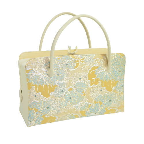 楽天市場】和装バッグ 利休バック金襴織物 ウサギ柄 お茶会 結婚式 お