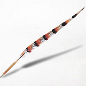 山どり尾ペン(約50cm) 羽根ペン