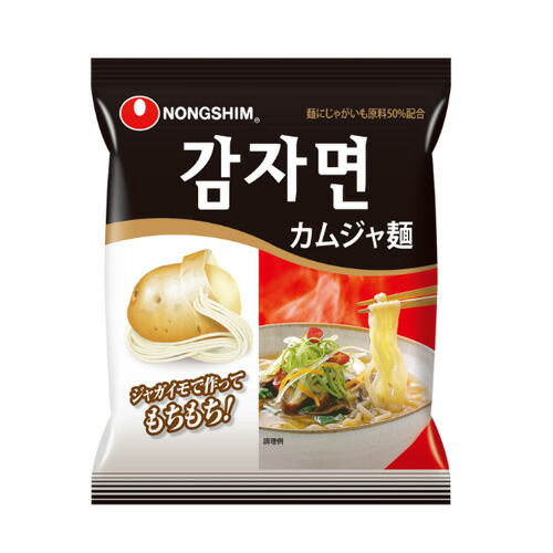 楽天市場】農心 カムジャ麺 100g ジャガイモラーメン : 韓国