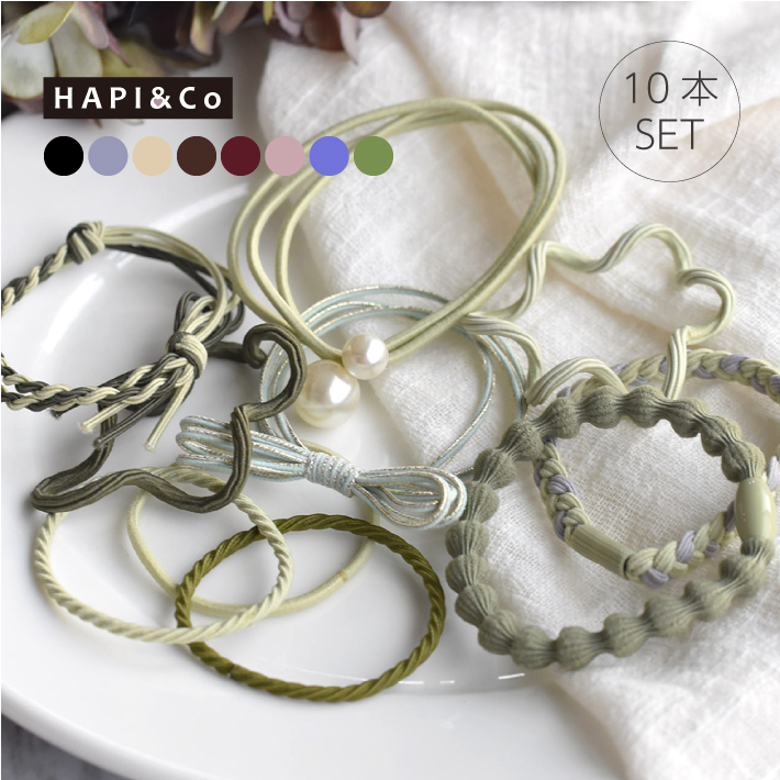 シンプル 波型 ゴールド ヘアピン 30本 SET アメピン 髪留め 髪飾り レディース HAPI＆Co