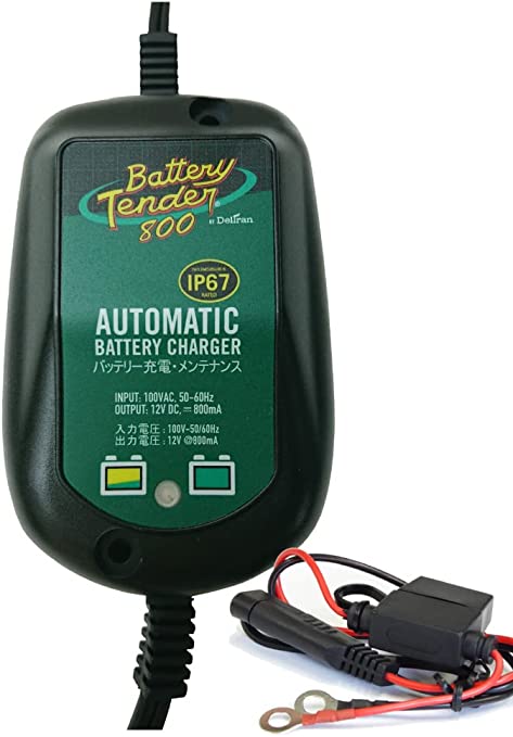 税込) ra_ 限定モデル バッテリーテンダー800 車両ケーブル スーパーナット ハーレー対応 Deltran Battery Tender フロート 充電機能でフル充電を維持 12V用 fucoa.cl