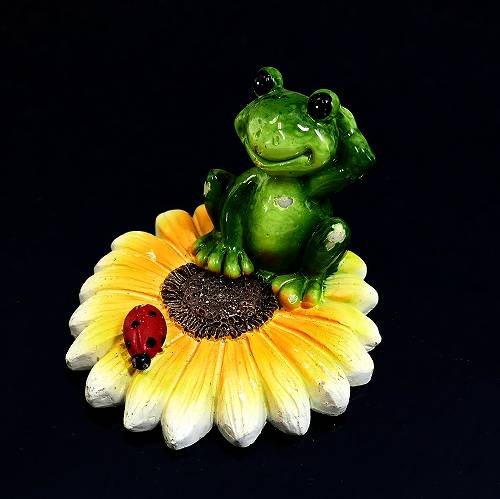 カエル 置物 花 Ao 805 カエル グッズ オブジェ 訳あり アウトレット あす楽 宅配便のみ Educaps Com Br