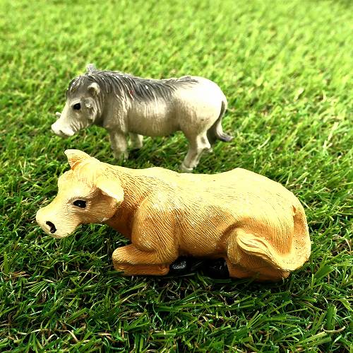 ミニチュア 動物 イノシシとウシ 置物 マスコット インテリア おしゃれ 置き物 展示品 訳あり Ao 9 あす楽 宅配便のみ Marcsdesign Com