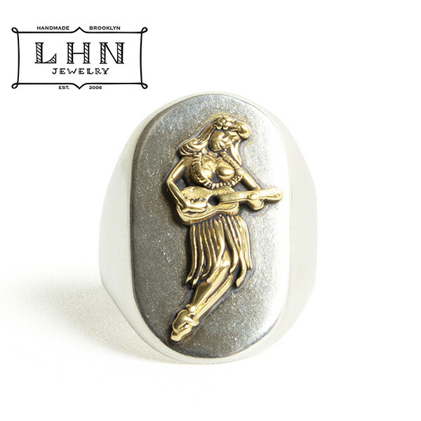 LHN Jewelry エルエイチエヌジュエリー リング 指輪 HULA GIRL RING フラガール ハンドメイド アメリカ製|HARTLEY 店