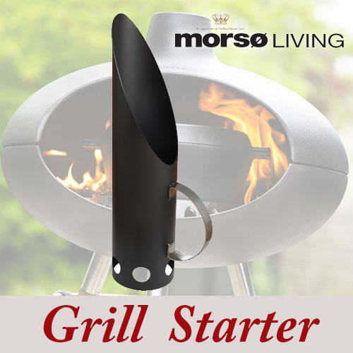 Morso Living グリルスターター 炭 木炭 ブリケット 火おこし 火起こし チャコスタ Morso モルソー Morso 着火 バーベキュー q 楽 モルソー Morso 家族の幸せライフ専門店 スマハピ デンマーク王室御用達morsoのアウトドアコンセプト商品 厚さ1mmのステンレス製で