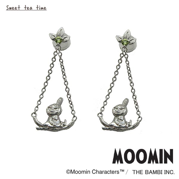 ピアス レディース ムーミン MOOMIN リトルミイの小枝のフリンジ シルバー ジュエリー ピアス MLPSK0001【大人ムーミン】【ギフト プレゼント】【ラッピング袋無料】【bj】|ジュエリー時計通販Sweet tea time