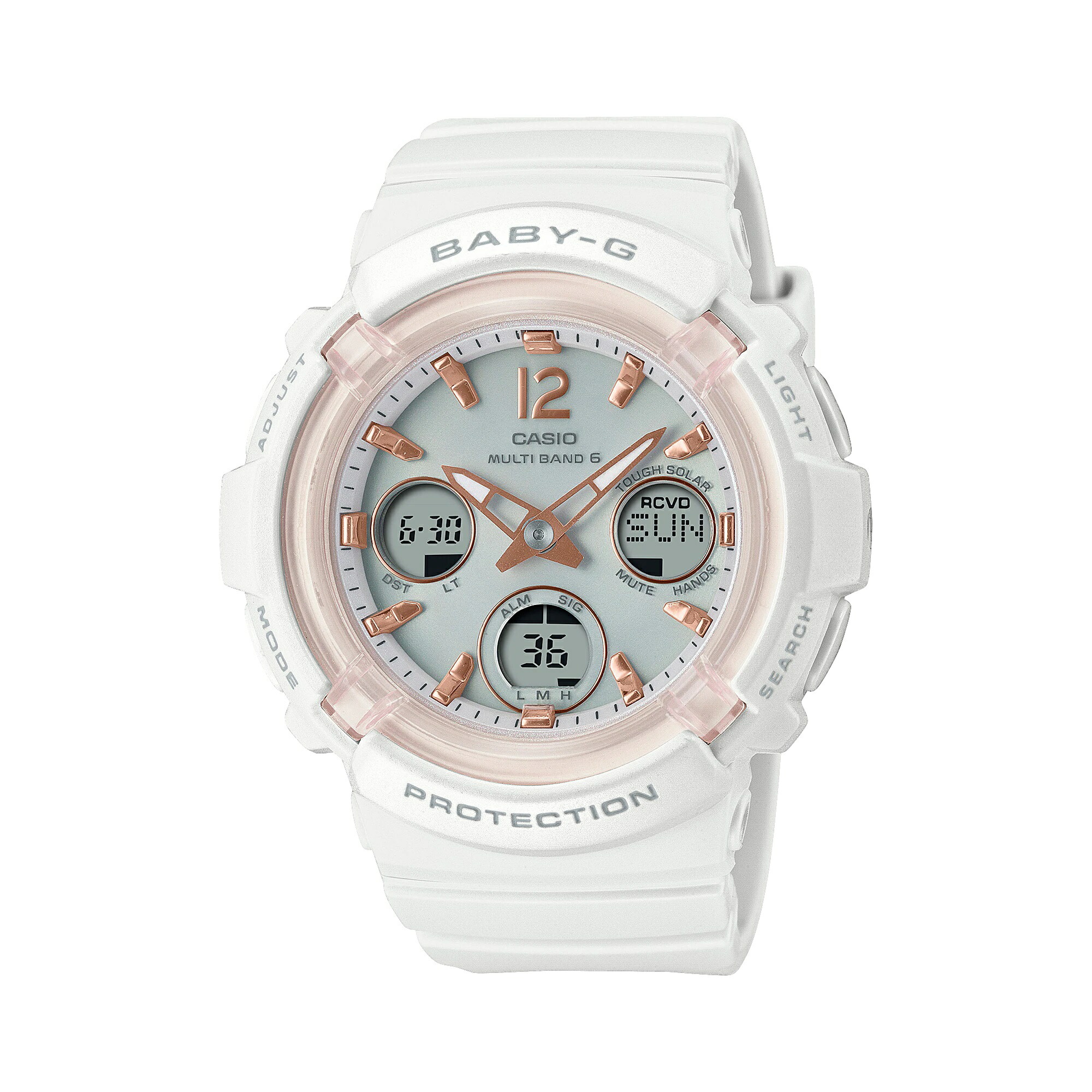カシオ もの言う花G CASIO BABY-G ウォッチ レディース 時辰儀 携帯時計 電磁波ソーラー BGA-2800-7AJF 国内置き目品【貨物輸送無料】【差し上げ物 差し上げ物】【ラッピング袋無料】【20s】 レディース腕時計-腕時計