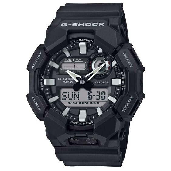カシオ Gショック 腕時計 メンズ CASIO G-SHOCK ジーショック 時計 ウオッチ GA-010-1AJF 国内正規品【送料無料】【新生活 ギフト プレゼント】【ラッピング袋無料】【20s】