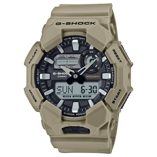 カシオ Gショック 腕時計 メンズ CASIO G-SHOCK ジーショック 時計 ウオッチ GA-010-5AJF 国内正規品【送料無料】【新生活 ギフト プレゼント】【ラッピング袋無料】【20s】