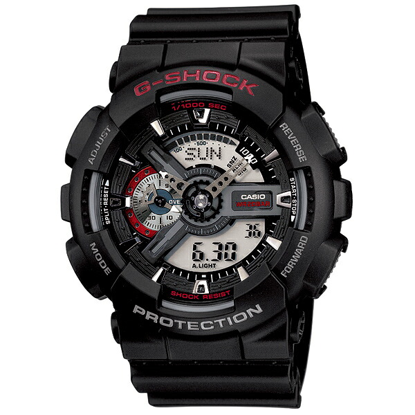 カシオ Gぼうぜん自失 ウオッチ メンズ CASIO G-SHOCK ジーショック 時辰儀 携帯時計 BIG CASE GA-110-1AJF 国内定め事品【貨物輸送無料】【差し上げ物 差し上げ物】【ラッピング袋無料】【20s】