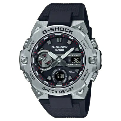 カシオ Gショック 腕時計 メンズ CASIO G-SHOCK ジーショック 時計 ウオッチ G-STEEL Carbon Core Guard カーボンコアガード Bluetooth ソーラー ウォッチ GST-B400-1AJF 国内正規品【送料無料】【新生活 ギフト プレゼント】【ラッピング袋無料】【20s】