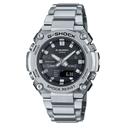 カシオ Gショック 腕時計 メンズ CASIO G-SHOCK ジーショック 時計 ウオッチ G-STEEL Bluetooth ソーラー ウォッチ GST-B600D-1AJF 国内正規品【送料無料】【新生活 ギフト プレゼント】【ラッピング袋無料】【20s】
