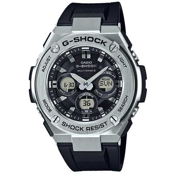 カシオ Gショック 腕時計 メンズ CASIO G-SHOCK ジーショック 時計 ウオッチ G-STEEL 電波ソーラー GST-W310-1AJF 国内正規品【送料無料】【新生活 ギフト プレゼント】【ラッピング袋無料】【20s】