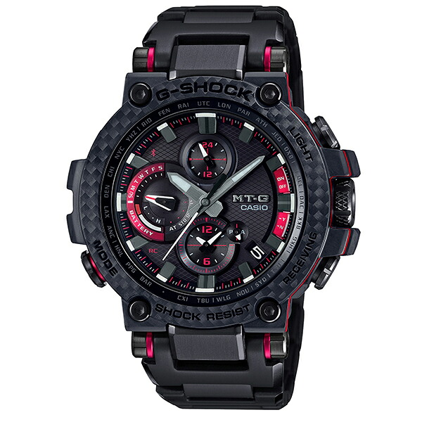 カシオ Gショック 腕時計 メンズ CASIO G-SHOCK ジーショック 時計 ウオッチ MT-G Bluetooth搭載 電波ソーラー MTG-B1000XBD-1AJF 国内正規品【送料無料】【ギフト プレゼント】【ラッピング袋無料】【20s】｜ジュエリー時計通販Sweet tea time