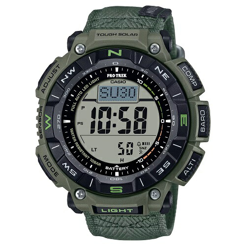 カシオ プロトレック 腕時計 メンズ CASIO PRO TREK 時計 ソーラー ウオッチ アウトドアギア PRG-340B-3JF 国内正規品【送料無料】【新生活 卒業 入学 入社 ギフト プレゼント】【ラッピング袋無料】【20s】
