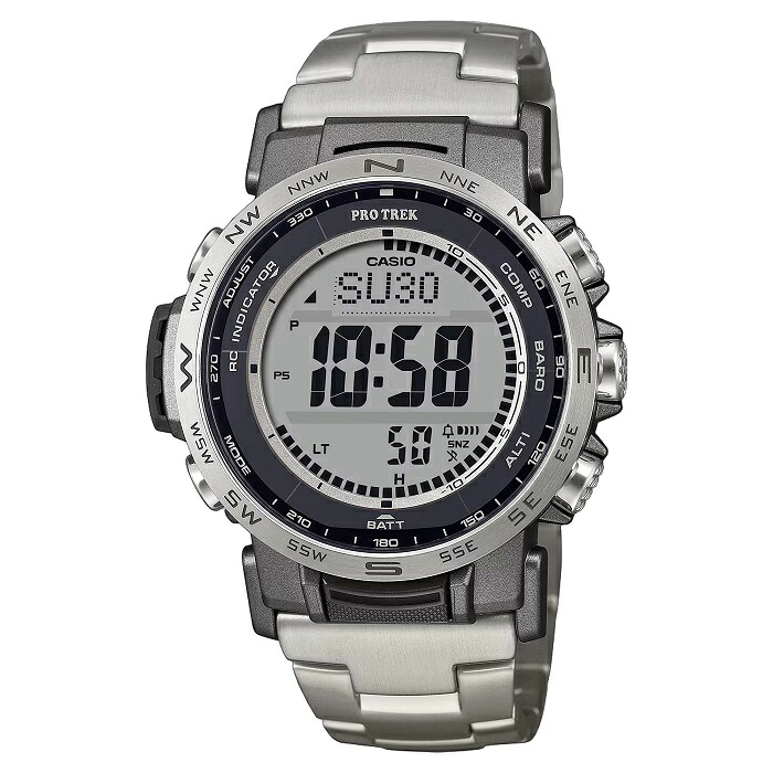 カシオ プロトレック 腕時計 メンズ CASIO PRO TREK 時計 電波ソーラー ウオッチ クライマーライン アウトドアギア PRW-35TLD-7JF 国内正規品【送料無料】【新生活 ギフト プレゼント】【ラッピング袋無料】【20s】