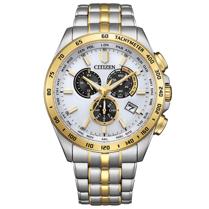 シチズン 腕時計 メンズ シチズンコレクション CITIZEN COLLECTION エコ・ドライブ 電波時計 ファッション ウオッCB5874-65A 正規品【送料無料】【ギフト プレゼント】【ラッピング袋無料】【20s】|ジュエリー時計通販Sweet tea time