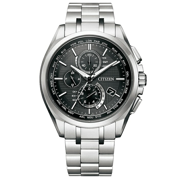 シチズン 腕時計 メンズ アテッサ CITIZEN ATTESA エコ・ドライブ ファッション ウオッチ AT8040-57E 正規品【送料無料】【新生活 卒業 入学 入社 ギフト プレゼント】【ラッピング袋無料】【20s】