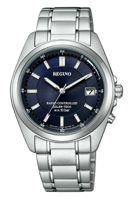 シチズン 腕時計 メンズ レグノ CITIZEN REGNO ソーラーテック電波 ファッション ウオッチ KS3-115-71 正規品【送料無料】【ギフト プレゼント】【ラッピング袋無料】【20s】｜ジュエリー時計通販Sweet tea time