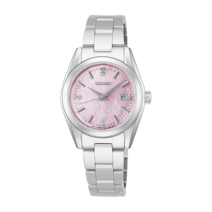 セイコー 腕時計 レディース セイコーセレクション SEIKO SELECTION 時計 ウオッチ クリスタルガラス入り ピンクマザーオブパール文字盤 HFH002P 国内正規品【新生活 ギフト プレゼント】【ラッピング袋無料】【10s】