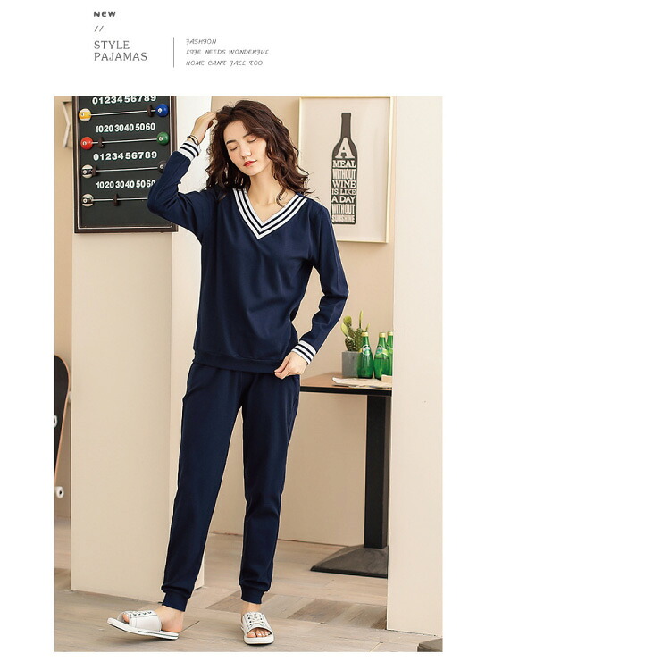 部屋着 寝巻き パジャマ 家着 セットアップ レディース 夏 スウェット ルームウェア 秋冬 外出 上下セット 半袖 韓国 ヨガウェア ジム ラフ スポーツウェア ゆったり おしゃれ カジュアル 可愛い かわいい 春 秋 ナイトウェア 2点セット 綿 Giosenglish Com
