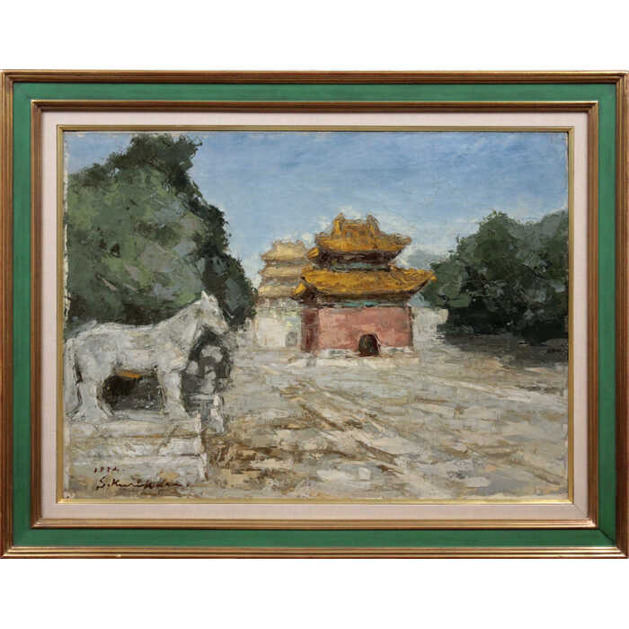 楽天市場】台湾 風景画 絵画 九分 絵 千と千尋の神隠し 版画