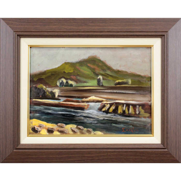 楽天市場】絵画 山本茂 油絵・油彩画 『断崖 』 崖 海 風景 一点物