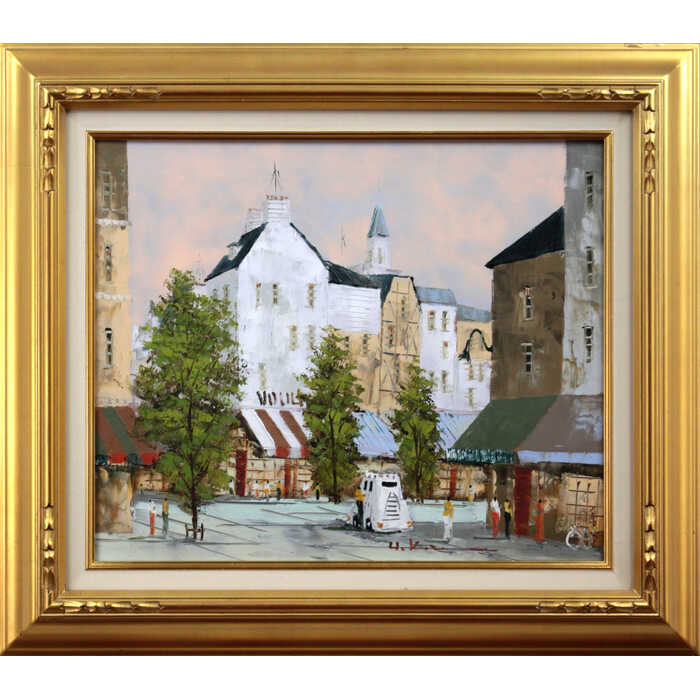 楽天市場】絵画 久保守 油絵・油彩画 『降誕祭』 室内風景 クリスマス