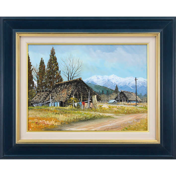 楽天市場】【10％OFF-セール対象商品】 小山潔 絵画 信州路北