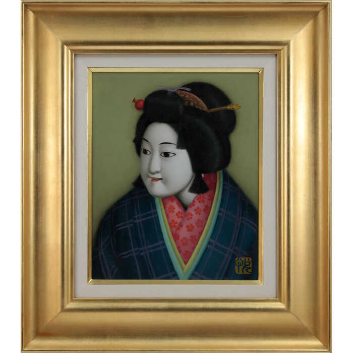 楽天市場】絵画 黒木普子 油絵・油彩画 『寒くな～い』 人物 動物 幻想