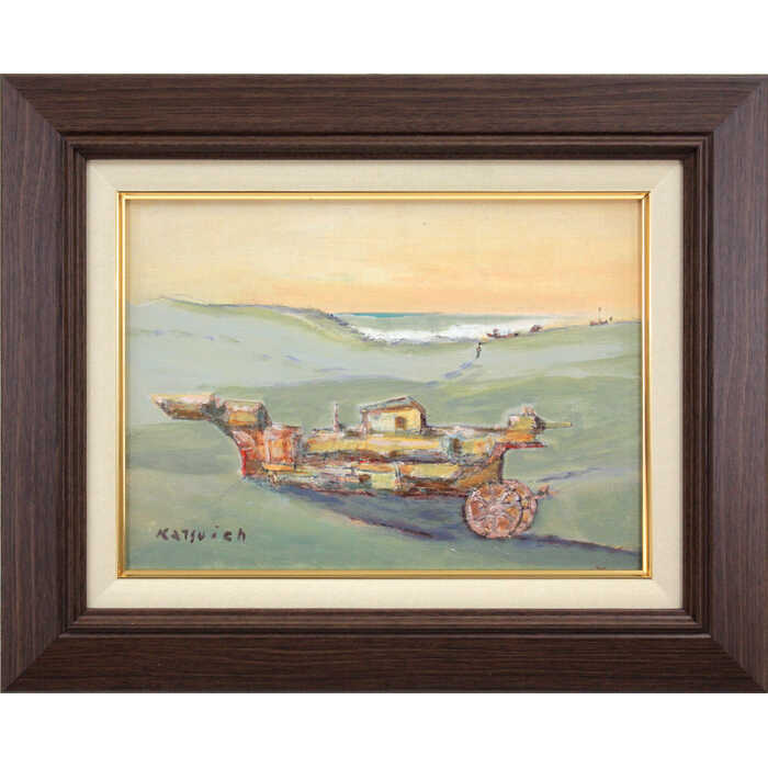 楽天市場】絵画 赤平浩一 水彩画 『カジカ』 静物 魚 優しい 淡い 一点