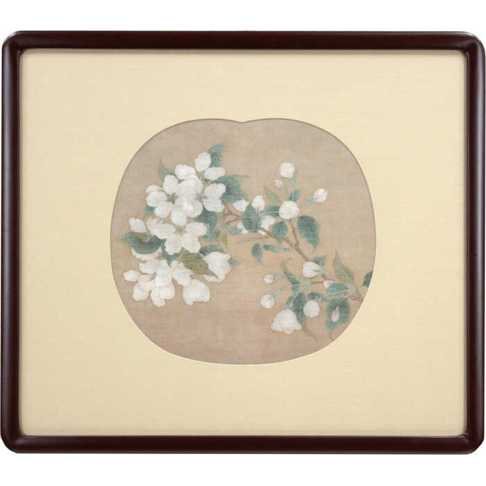 絵画 趙昌 工芸画 『林檎花図』 花 静物 美術品 アート ちょうしょう｜北海道画廊 店