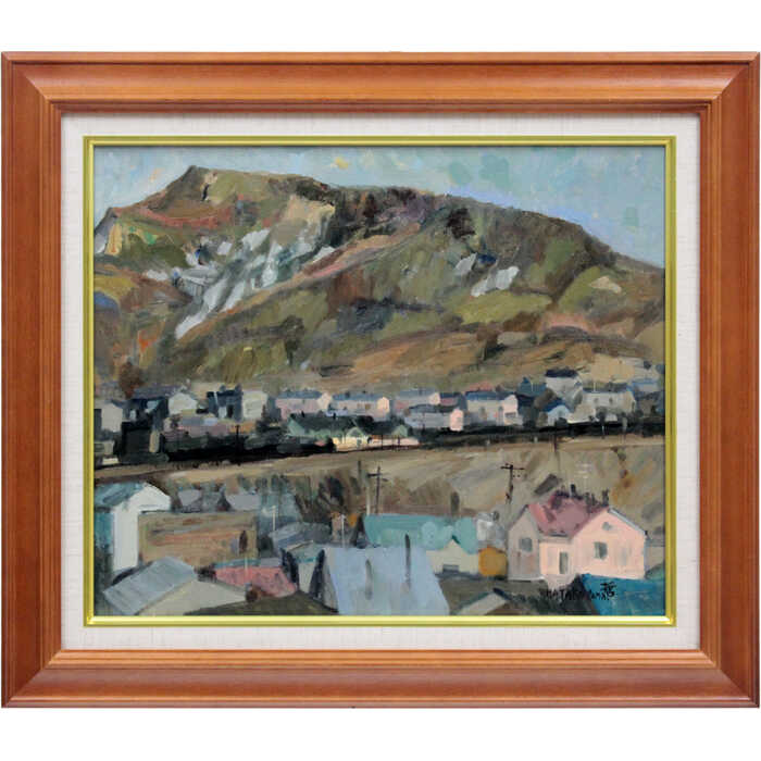 楽天市場】絵画 渡辺祐一郎 油絵・油彩画 『風景』 山 風景 力強い