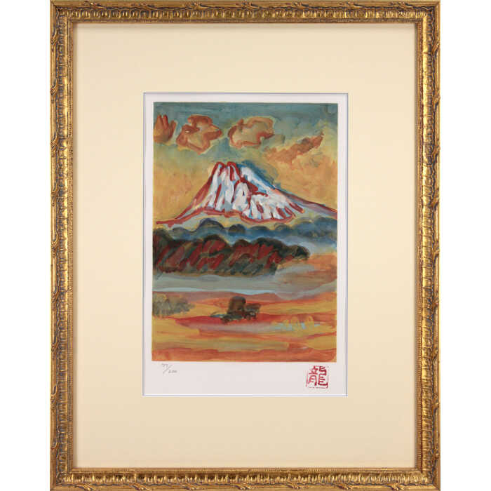 楽天市場】梅原龍三郎 『座る裸婦』 版画 絵画 リトグラフ 名画