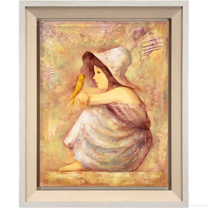 楽天市場】絵画 伊藤正一 油絵・油彩画 『丘の上の菜の花』 花 風景