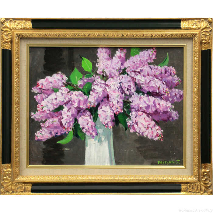 楽天市場】高田 悟「 野の花 」 油絵 油彩画 SM 横 : 内田画廊