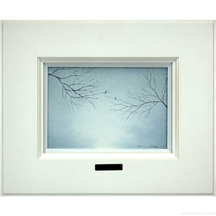 楽天市場】森 秀雄『鈴蘭』油絵・油彩画 SM(サムホール) : 内田画廊