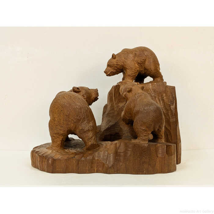 楽天市場】『新装版 熊彫 義親さんと木彫りの熊』 : くうねる堂