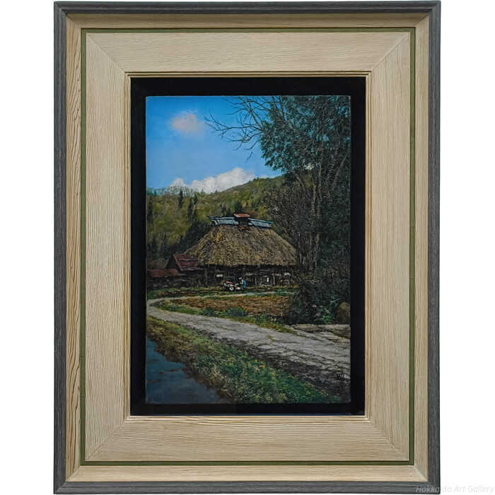 楽天市場】石川滋彦 木戸池初夏 志賀高原 油彩画 F4号 : ギャラリー