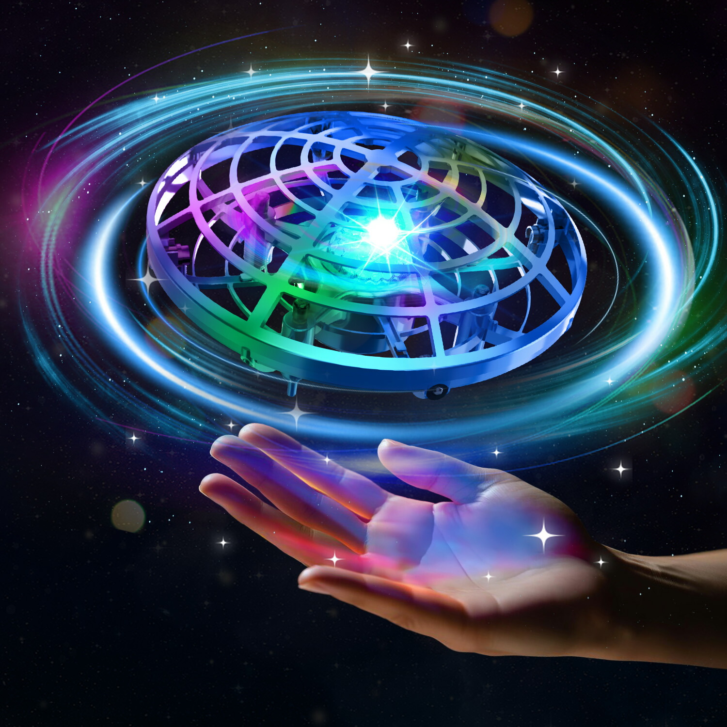 楽天市場】フライングボール Holyton ドローン おもちゃ ジェスチャー