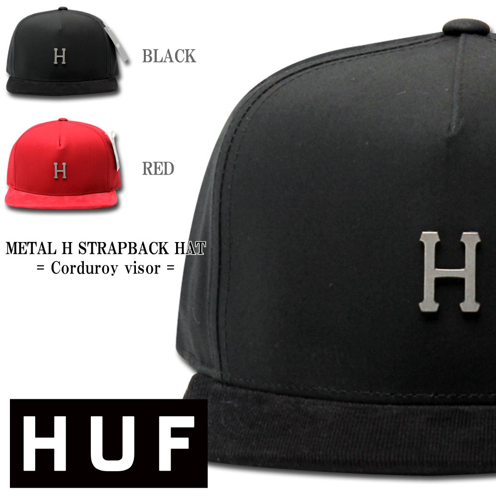 楽天市場】HUF ハフ キャップ 帽子 CORDUROY CLASSIC H SNAPBACK HAT コーデュロイ生地 6パネル BLACK  GREEN REDアジャスター サイズ調整可能 HT00682HO22 BOX LOGO ボックスロゴ 柔らかい フラットバイザー おしゃれ ZOZO  TOWN Jack'n da Box フランネル 総柄 ...