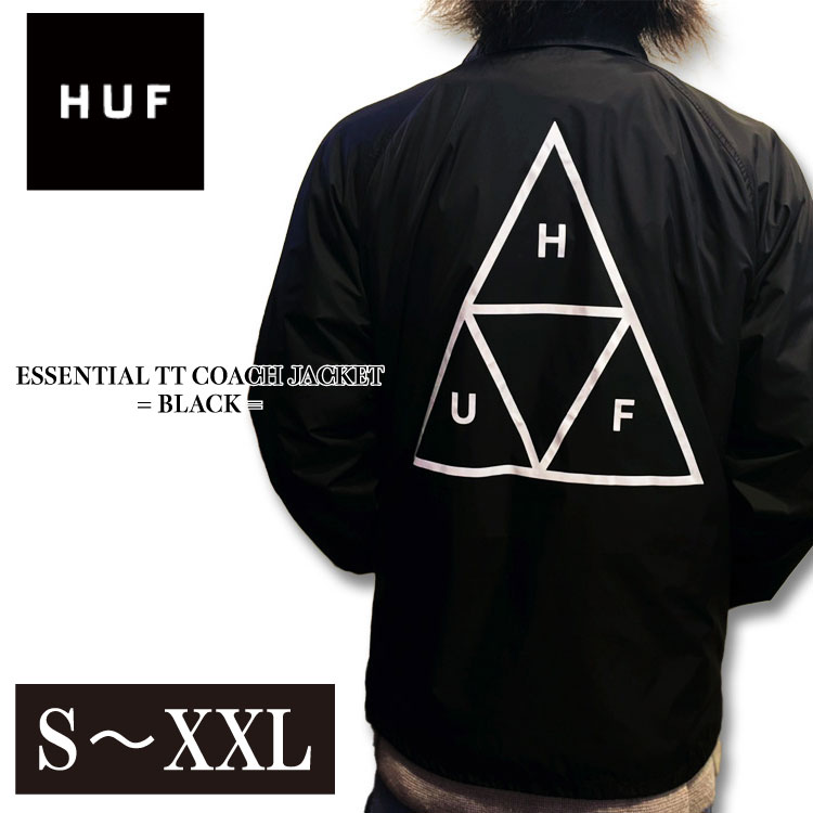楽天市場】ハフ コーチジャケット HUF ナイロンジャケット HUF SET H