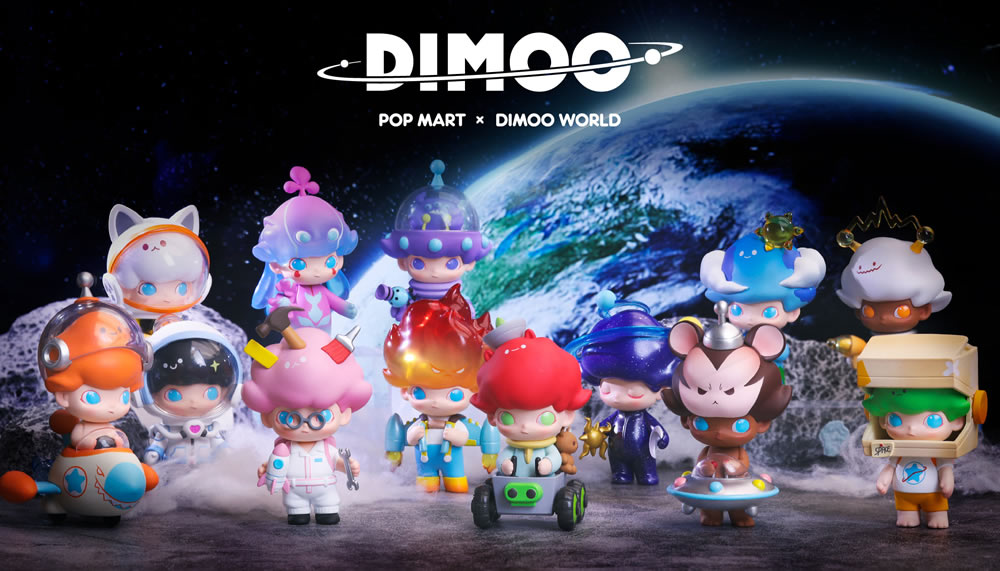 楽天市場 Popmart Dimoo 宇宙旅行シリーズ Box ポップマート フィギュア Hrco