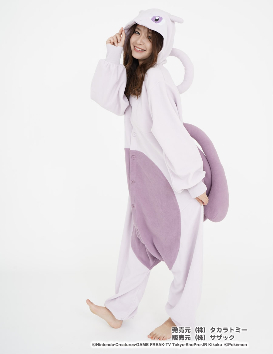 楽天市場 着ぐるみ ポケットモンスター ミュウツー Tmy 087 フリース Sazac パジャマ Hrco