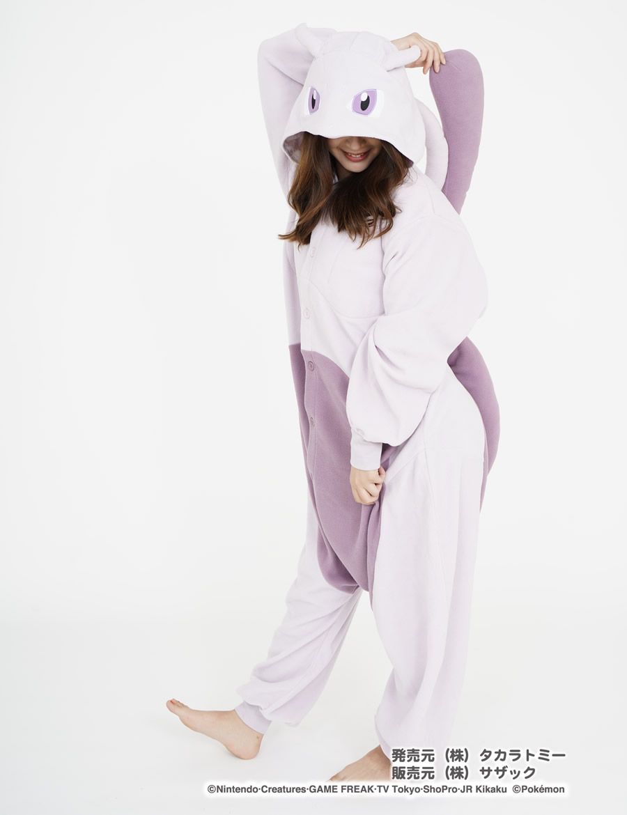 楽天市場 着ぐるみ ポケットモンスター ミュウツー Tmy 087 フリース Sazac パジャマ Hrco