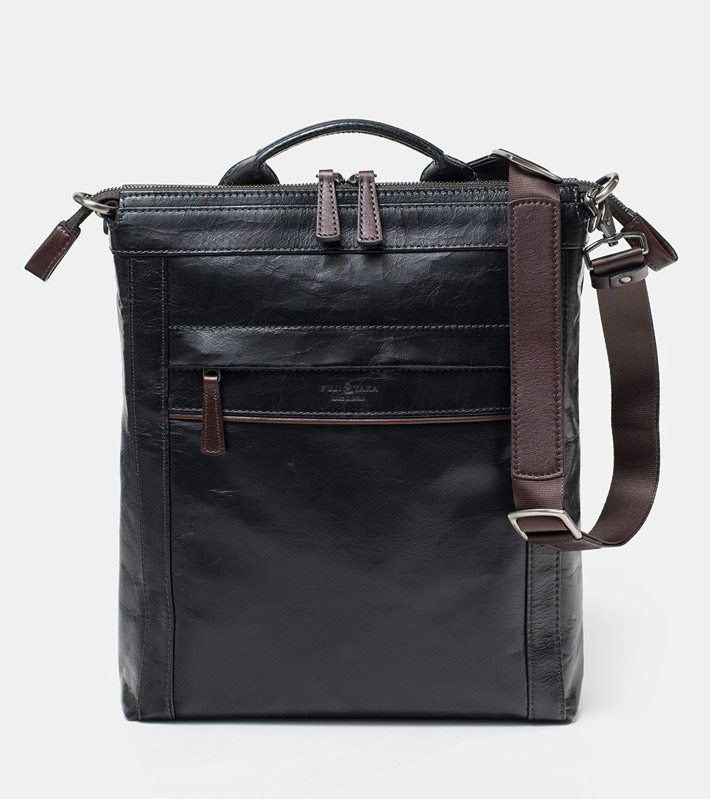 Fujitaka Maika Leather Shoulder Bag A4