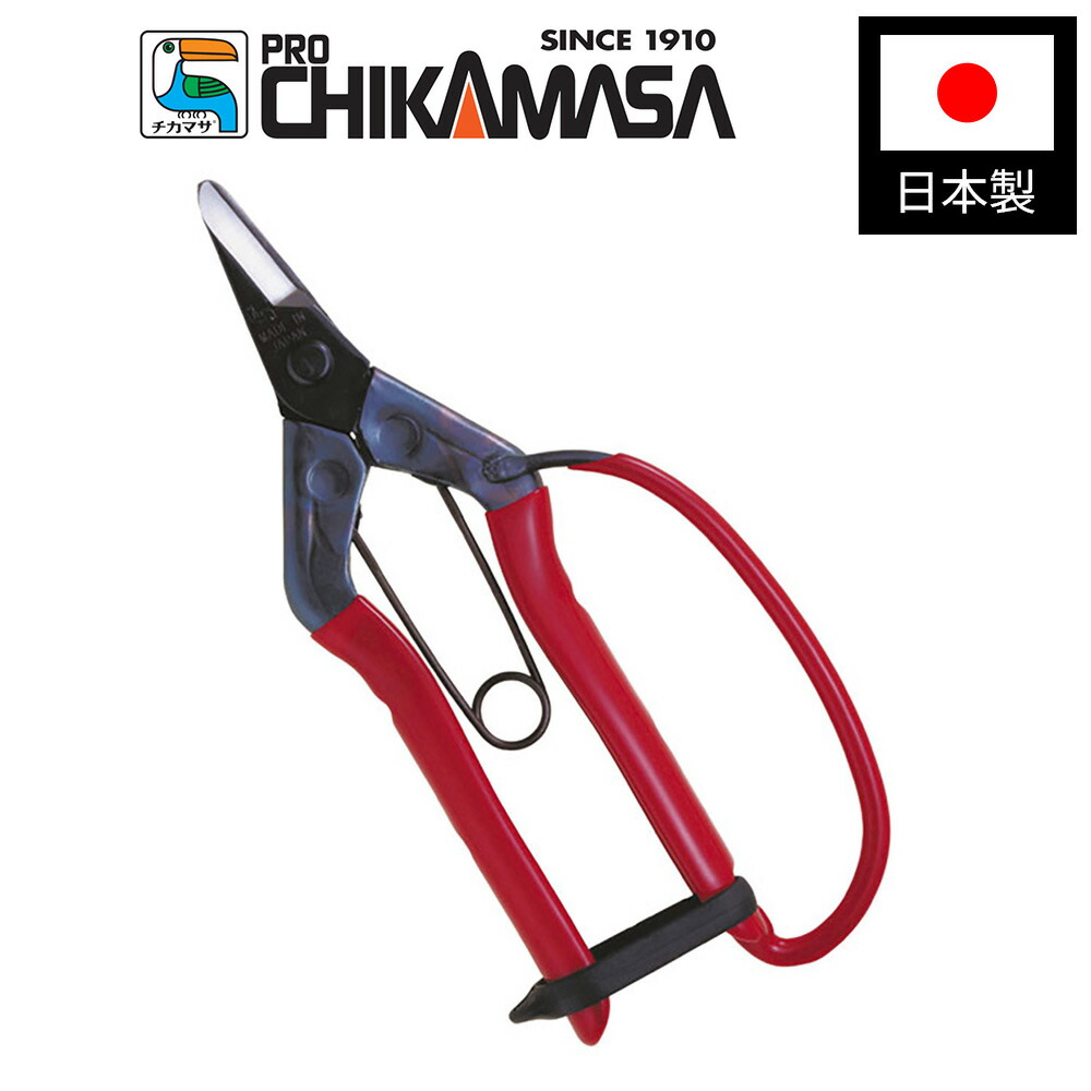 楽天市場】日本製 大型彩果鋏 曲刃(S-600) 大型みかん・ゆず