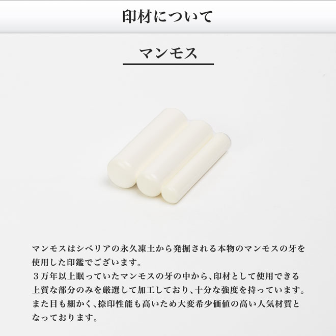 最大51％オフ！ マンモスの銀行印 アタリ無し 10.5mm ケース別売 個人いんかん はんこ ハンコ 判子 就職祝い ギフト 祝い プレゼント  贈りもの 女性 男性 子供 fucoa.cl